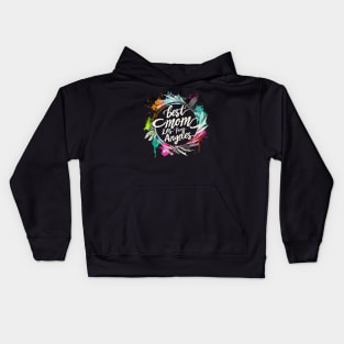 Best Mom From Los Angeles, mothers day gift ideas, i love my mom Kids Hoodie